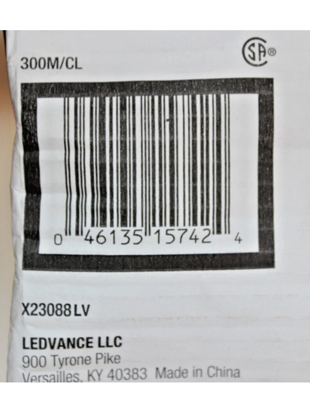 5 Lot Sylvania Utility Light 300W Clear Light Bulbs 120V PS 30